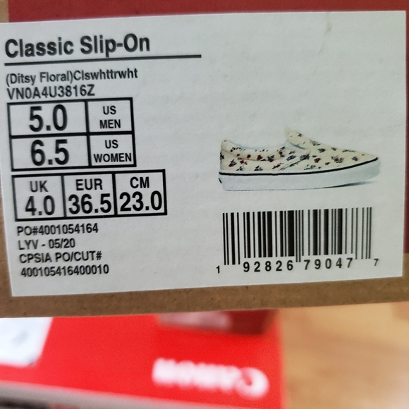 Vans women ditsy floral slip-on - Picture 3 of 8